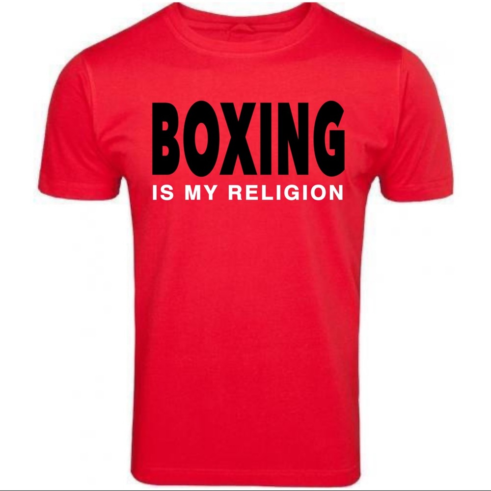 Boxing is my religion T-shirt